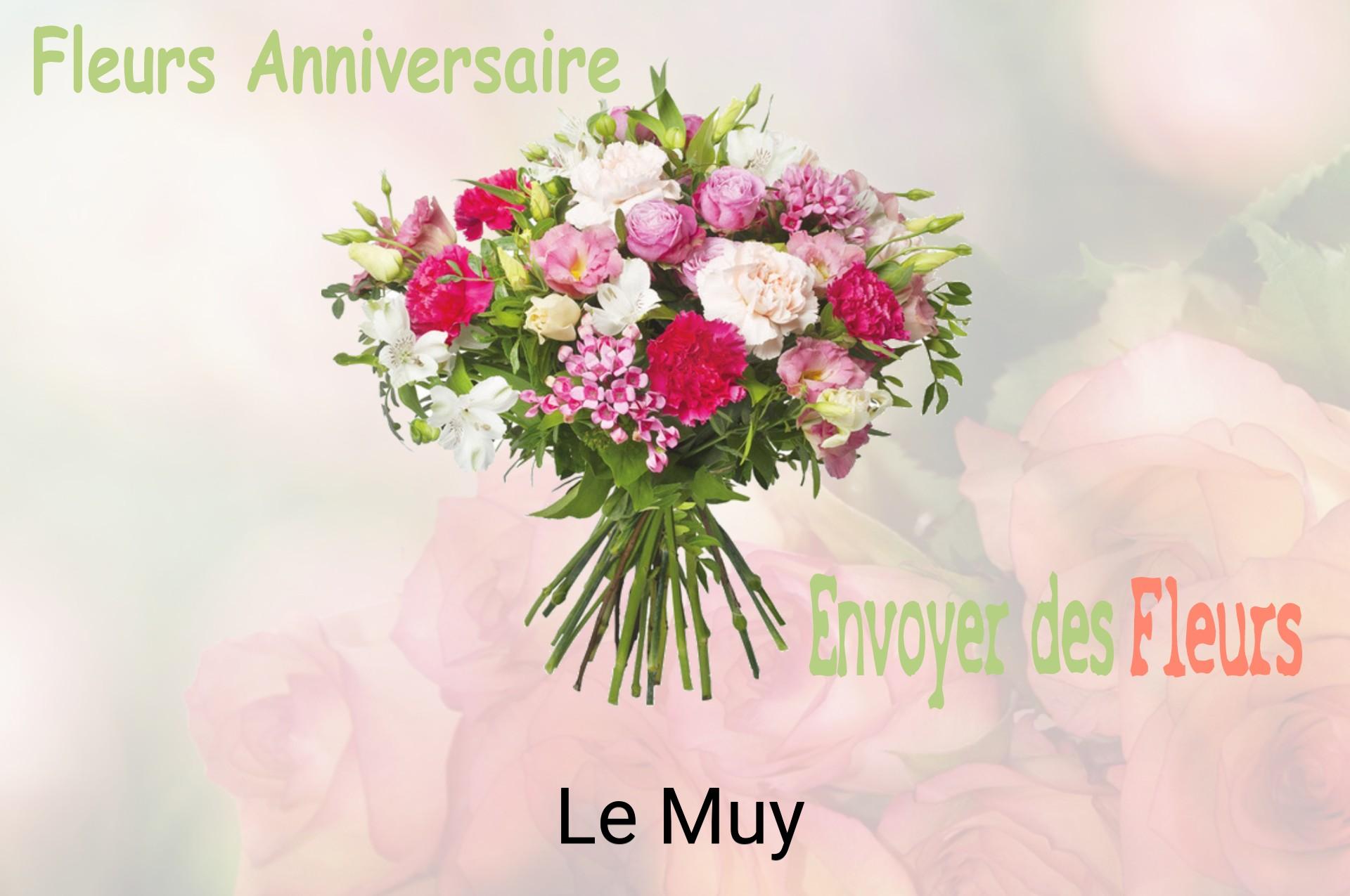 Bouquet de fleurs d’anniversaire livré à Le Muy