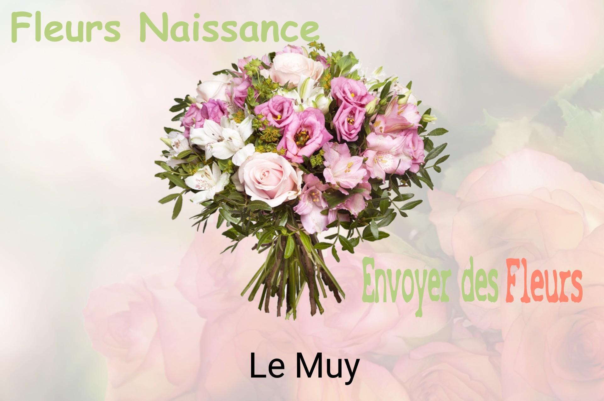Bouquet de fleurs de naissance livré à Le Muy